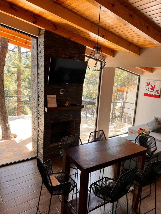 Cabana "Alexa", En El Corazon Del Bosque De 마자미틀라 외부 사진