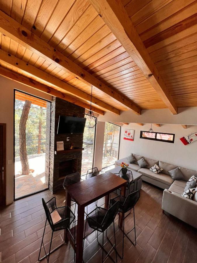Cabana "Alexa", En El Corazon Del Bosque De 마자미틀라 외부 사진